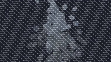 Soyut hareket desenli fütüristik video üretimi için dinamik dijital arkaplan