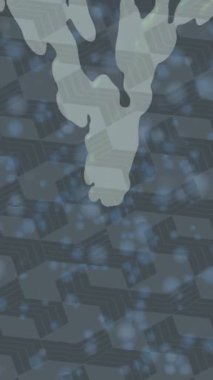 Estetik doku arkaplan tasarımı renkli hareket grafikleri ile moda film giriş profosyoneli