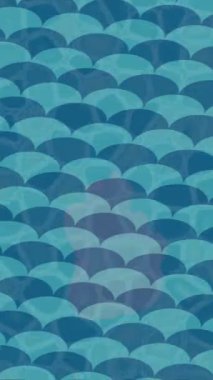 Soyut hareket desenli fütüristik video üretimi için dinamik dijital arkaplan