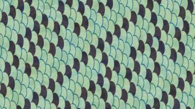 Benzersiz dijital animasyon tarzı grafikleri olan yaratıcı ortam tasarımı için yenilikçi hareket dokusu