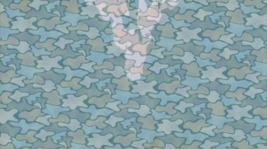 Lüks hareket projeleri için soyut tasarım stili animasyonu olan üst düzey dijital doku