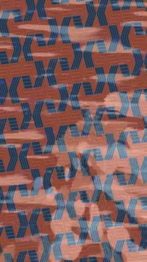 Soyut hareket desenli fütüristik video üretimi için dinamik dijital arkaplan