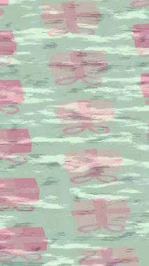 Organik desenli yüzey giriş stili video film sanatı ile soyut arkaplan tasarımı