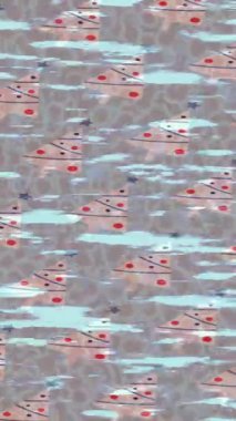 Benzersiz dijital hareket grafiklerine sahip yaratıcı sinematik projeler için yumuşak animasyon yüzeyi