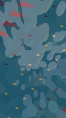 Benzersiz hareket grafikleri tasarım sanatına sahip yaratıcı film üretimi için özet bir arkaplan