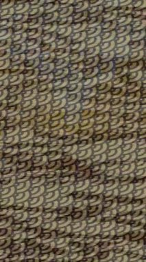 Benzersiz dijital animasyon tarzı grafikleri olan yaratıcı ortam tasarımı için yenilikçi hareket dokusu