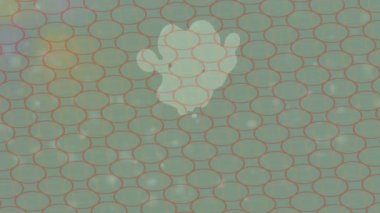 Organik desenli yüzey giriş stili video film sanatı ile soyut arkaplan tasarımı