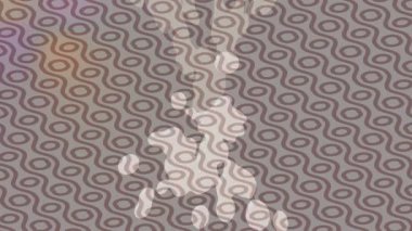 Soyut hareket desenli fütüristik video üretimi için dinamik dijital arkaplan