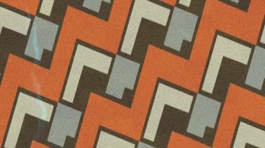 Benzersiz video giriş tasarımı projeleri için detaylı yüzey kalıbı film animasyon stili grafik girişi