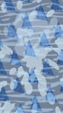 Lüks hareket projeleri için soyut tasarım stili animasyonu olan üst düzey dijital doku