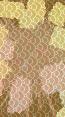 Estetik doku arkaplan tasarımı renkli hareket grafikleri ile moda film giriş profosyoneli