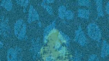 Yaratıcı video düzenleme film tasarımı için benzersiz hareket grafikleri biçimi giriş hareketi video pro