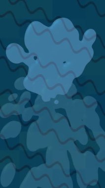 Modern medya üretimi için fütüristik dijital soyut doku sinematik tarz hareketli grafik ögesi