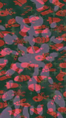 Dijital doku yüzey tasarım biçimi ile modern video animasyonu için gelişmiş hareket grafikleri