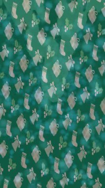 Soyut hareket desenli fütüristik video üretimi için dinamik dijital arkaplan