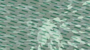 Benzersiz dijital animasyon tarzı grafikleri olan yaratıcı ortam tasarımı için yenilikçi hareket dokusu