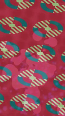 Benzersiz hareket dokusu tasarım sanatı ile profesyonel video düzenleme için modern soyut grafikler