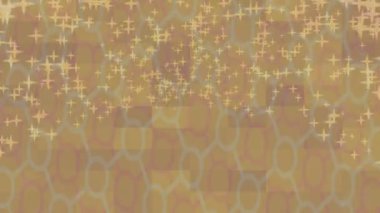 Benzersiz dijital animasyon tarzı grafikleri olan yaratıcı ortam tasarımı için yenilikçi hareket dokusu