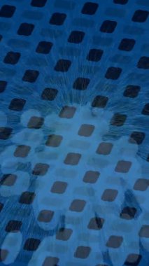 Profesyonel video projeleri sanat tarzı için organik hareketli arkaplan tasarımı