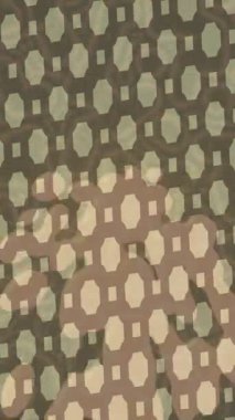 Benzersiz dijital animasyon tarzı grafikleri olan yaratıcı ortam tasarımı için yenilikçi hareket dokusu