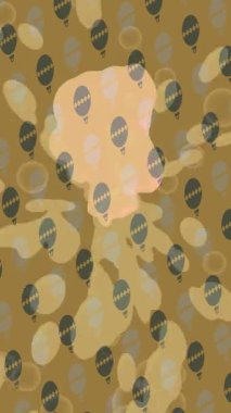 Profesyonel video projeleri sanat tarzı için organik hareketli arkaplan tasarımı