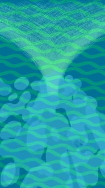 Soyut hareket desenli fütüristik video üretimi için dinamik dijital arkaplan