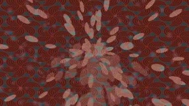 Organik desenli yüzey giriş stili video film sanatı ile soyut arkaplan tasarımı