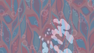 Dijital doku yüzey tasarım biçimi ile modern video animasyonu için gelişmiş hareket grafikleri