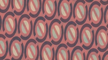 Soyut hareket desenli fütüristik video üretimi için dinamik dijital arkaplan