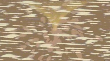 Dijital doku yüzey tasarım biçimi ile modern video animasyonu için gelişmiş hareket grafikleri