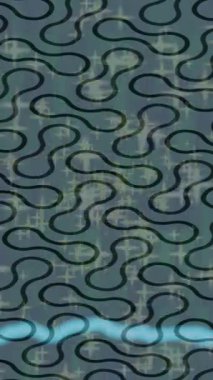 Yaratıcı video düzenleme film tasarımı için benzersiz hareket grafikleri biçimi giriş hareketi video pro