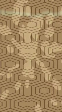 Soyut hareket desenli fütüristik video üretimi için dinamik dijital arkaplan