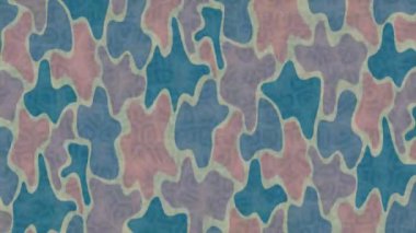 Benzersiz dijital animasyon tarzı grafikleri olan yaratıcı ortam tasarımı için yenilikçi hareket dokusu