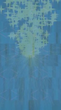 Benzersiz dijital animasyon tarzı grafikleri olan yaratıcı ortam tasarımı için yenilikçi hareket dokusu