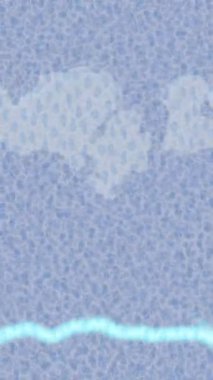 Dijital doku yüzey tasarım biçimi ile modern video animasyonu için gelişmiş hareket grafikleri