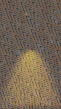 Organik desenli yüzey giriş stili video film sanatı ile soyut arkaplan tasarımı