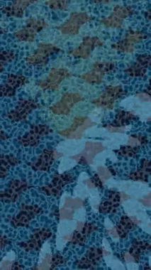 Dijital doku yüzey tasarım biçimi ile modern video animasyonu için gelişmiş hareket grafikleri