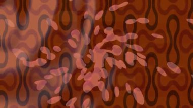 Benzersiz hareket dokusu tasarım sanatı ile profesyonel video düzenleme için modern soyut grafikler