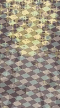 Benzersiz dijital animasyon tarzı grafikleri olan yaratıcı ortam tasarımı için yenilikçi hareket dokusu