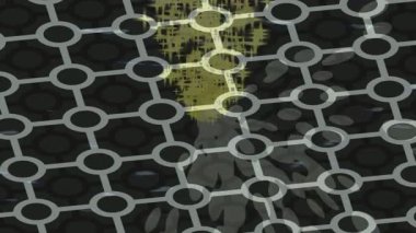 Benzersiz hareket dokusu tasarım sanatı ile profesyonel video düzenleme için modern soyut grafikler