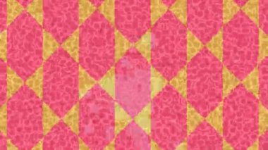 Benzersiz dijital animasyon tarzı grafikleri olan yaratıcı ortam tasarımı için yenilikçi hareket dokusu