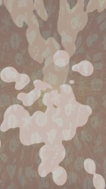 Estetik doku arkaplan tasarımı renkli hareket grafikleri ile moda film giriş profosyoneli