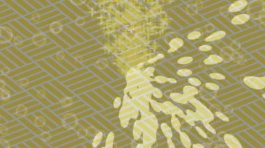 Yaratıcı video düzenleme film arkaplan tasarımı için minimalist organik hareket grafikleri