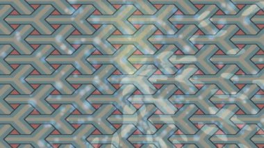 Benzersiz dijital animasyon tarzı grafikleri olan yaratıcı ortam tasarımı için yenilikçi hareket dokusu