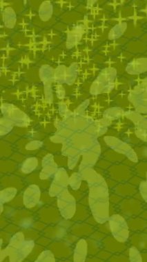 Benzersiz dijital animasyon tarzı grafikleri olan yaratıcı ortam tasarımı için yenilikçi hareket dokusu