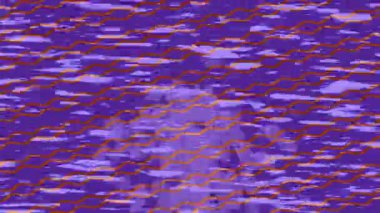 Benzersiz dijital animasyon tarzı grafikleri olan yaratıcı ortam tasarımı için yenilikçi hareket dokusu