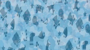 Estetik doku arkaplan tasarımı renkli hareket grafikleri ile moda film giriş profosyoneli