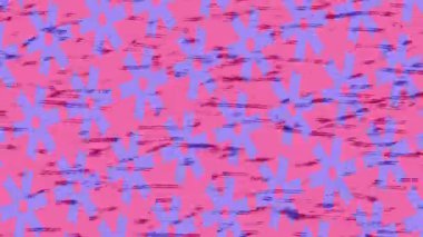 Soyut hareket desenli fütüristik video üretimi için dinamik dijital arkaplan