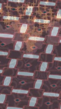 Dijital doku yüzey tasarım biçimi ile modern video animasyonu için gelişmiş hareket grafikleri