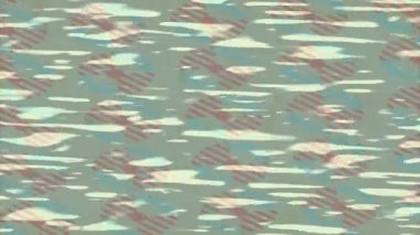 Benzersiz dijital animasyon tarzı grafikleri olan yaratıcı ortam tasarımı için yenilikçi hareket dokusu